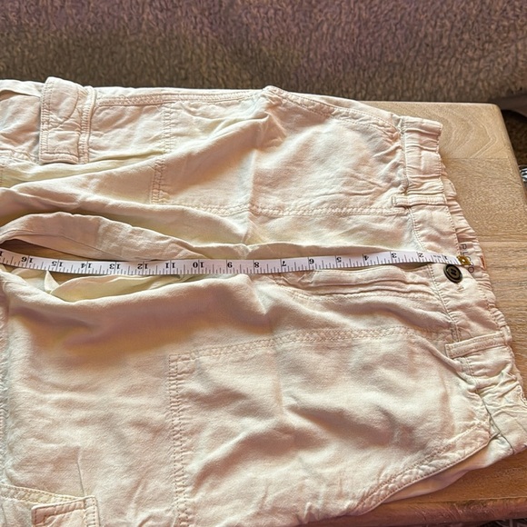 Anthropologie Pilcro Linen Cargo Slim Pants Size Small - Picture 7 of 9